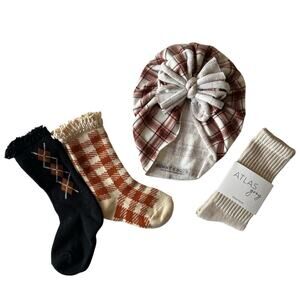 Bunny Knots | Little Stocking Co | Atlas Grey